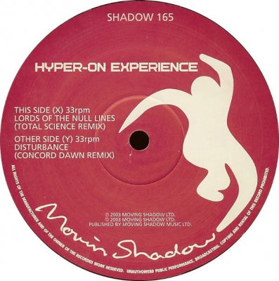 HYPER-ON EXPERIENCE - Lords Of The Null Lines / Disturbance (Remixes)
