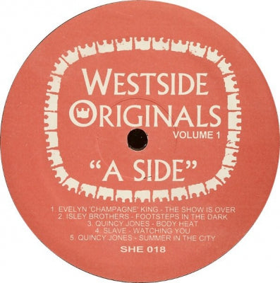 VARIOUS - Westside Originals Volume 1