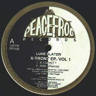 LUKE SLATER - X-Tront EP Vol:1
