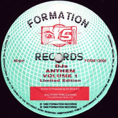 DJ SS & EQ - DJ's Anthem Volume 1