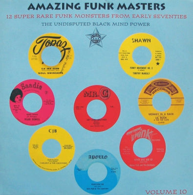 VARIOUS - Amazing Funk Masters - The Undisputed Black Mind Power - Volume 10.