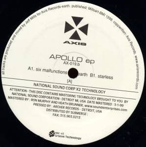 JEFF MILLS - Apollo