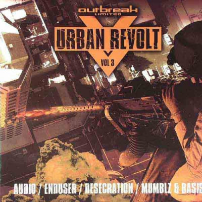 VARIOUS ARTISTS (AUDIO / ENDUSER / DESECRATION / MUMBLZ & BASIS) - Urban Revolt Vol. 3 (The Wager / Apocolypse / Godless / Godless)