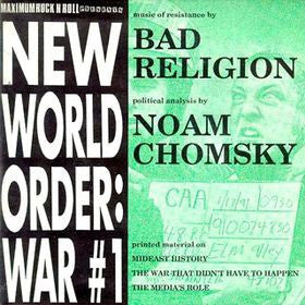 BAD RELIGION / NOAM CHOMSKY - New World Order: War #1