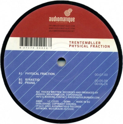 TRENTEMøLLER - Physical Fraction / Rykketid / Prana
