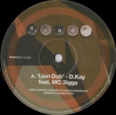 D.KAY FEAT. MC 3IGGA - Lion Dub / In My Soul