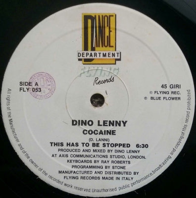 DINO LENNY - Cocaine