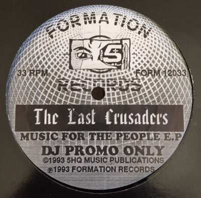 THE LAST CRUSADERS - Music For The People E.P.