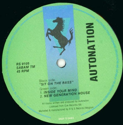 AUTOMATION - Sit On The Bass / Inside Your Mind / New Generation House
