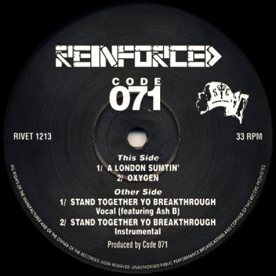 CODE 071 - A London Sumtin'