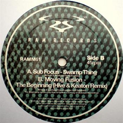 SUB FOCUS / MOVING FUSION - Swamp Thing /  The Beginning (Hive & Keaton Remix)