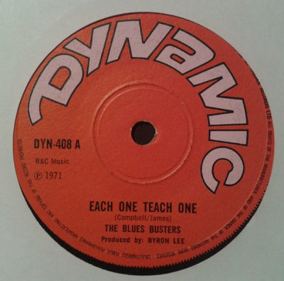 THE BLUES BUSTERS - Each One Teach One / Thinking Of You