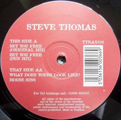 STEVE THOMAS - Set You Free