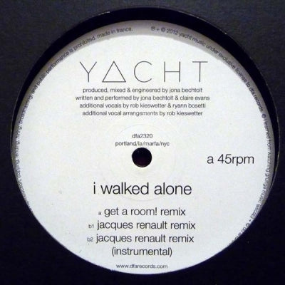 YACHT - I Walked Alone