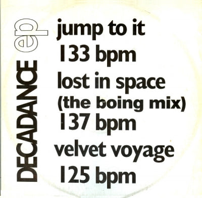 DECADANCE - Decadance EP