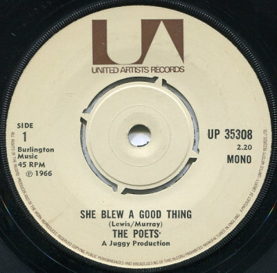 THE POETS - She Blew A Good Thing / Out To Lunch