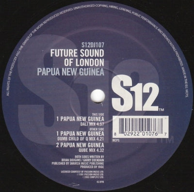 FUTURE SOUND OF LONDON - Papua New Guinea