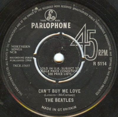 THE BEATLES - Can't Buy Me Love