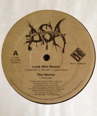 DARK SKINNED ASSASSIN - Lock Shit Down / The Horror / Gotta Get The Creme