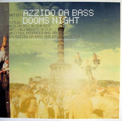 AZZIDO DA BASS - Dooms Night