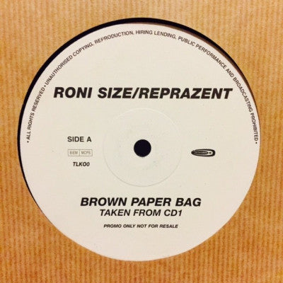 RONI SIZE / REPRAZENT - Brown Paper Bag / Hi-Potent