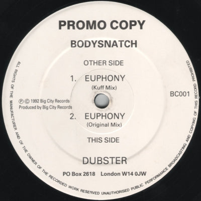 BODYSNATCH - Euphony