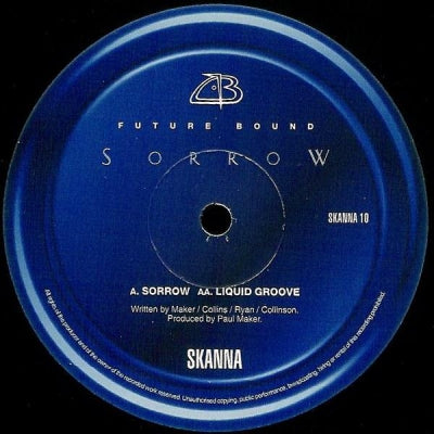 FUTURE BOUND - Sorrow / Liquid Groove