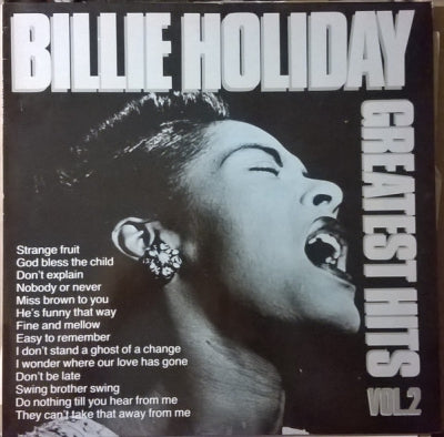 BILLIE HOLIDAY - Greatest Hits Vol. 2