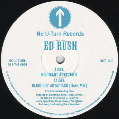ED RUSH - Bludclot Artattack