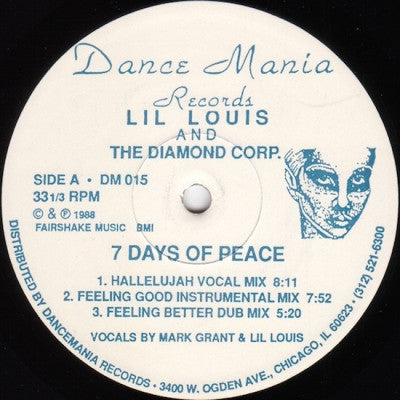 LIL LOUIS AND THE DIAMOND CORP. - 7 Days Of Peace / War Games