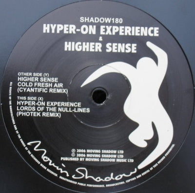 HYPER ON EXPERIENCE / HIGHER SENSE - Lords Of The Null Lines / Cold Fresh Air (Remixes)