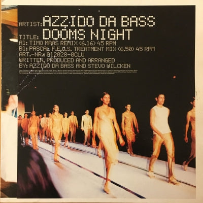 AZZIDO DA BASS - Dooms Night