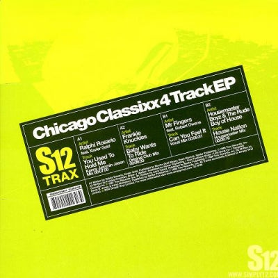 VARIOUS ARTISTS - Chicago Classixx 4 Track EP