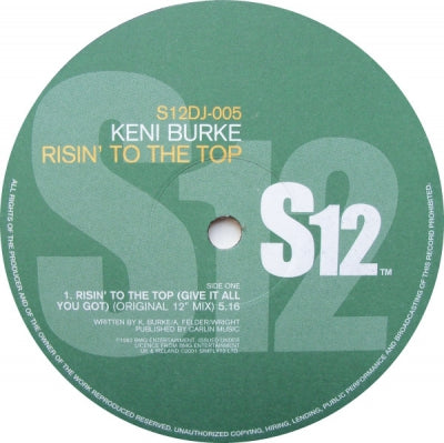 KENI BURKE / PHYLLIS HYMAN - Risin' To The Top / You Know How To Love Me