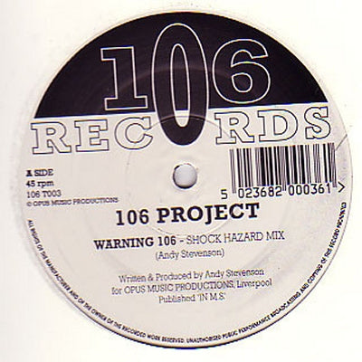 106 PROJECT - Warning 106