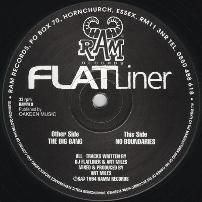 FLATLINER - The Big Bang / No Boundaries