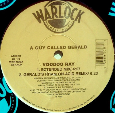 A GUY CALLED GERALD - Voodoo Ray