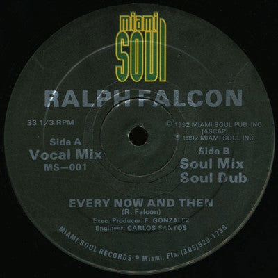 RALPH FALCON - Every Now And Then