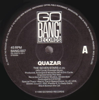 QUAZAR - The Seven Stars