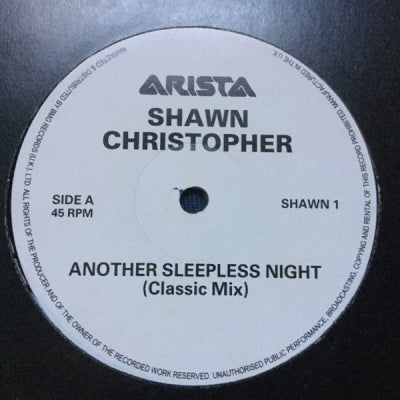 SHAWN CHRISTOPHER - Another Sleepless Night