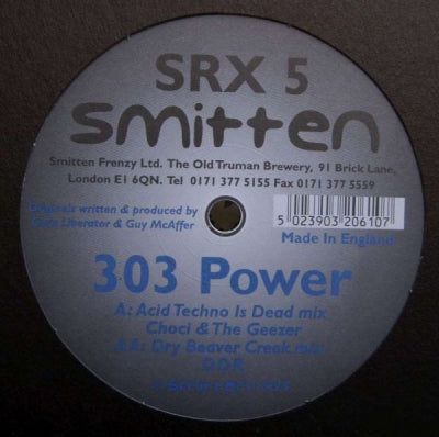CHRIS LIBERATOR & THE GEEZER - 303 power (Remixes)