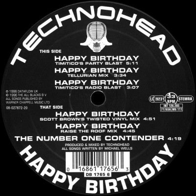 TECHNOHEAD - Happy Birthday