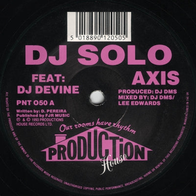 DJ SOLO - Axis / Darkage