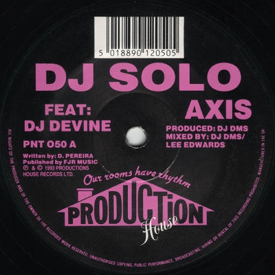 DJ SOLO - Axis / Darkage