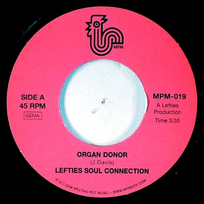 LEFTIES SOUL CONNECTION - Organ Donor