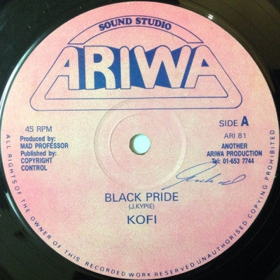 KOFI / ROBOTICS - Black Pride / Check Point Charlie