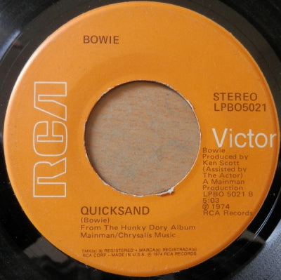 DAVID BOWIE - Rock 'N' Roll Suicide / Quicksand