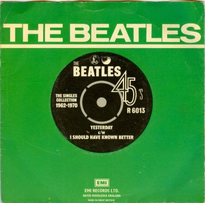 THE BEATLES - Yesterday / I Should Have Known Better