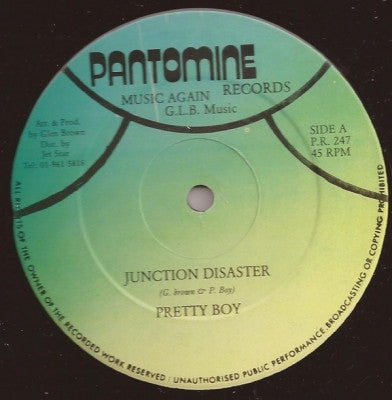 PRETTY BOY / GLEN BROWN - Junction Disaster / Madella Anthem