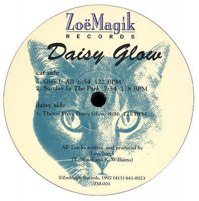 DAISY GLOW - Give It All / Sunday In The Park / Theme From Daisy Glow